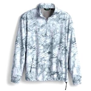 Scales Camo 1/2 Zip Pullover Shirt‎ Size Small NWT